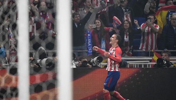Antoine Griezmann marcó un doblete y Atlético de Madrid se coronó campeón de la UEFA Europa League.