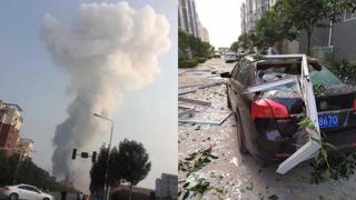 Al menos dos muertos por fuerte explosión en una planta de gas en China | VIDEO