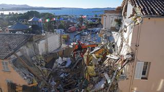 Francia: un muerto y 2 desaparecidos tras explosión y derrumbe de un edificio en la Costa Azul