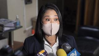 Keiko Fujimori: PJ evaluará si es posible que audiencias del Caso Cocteles puedan realizarse de manera presencial 