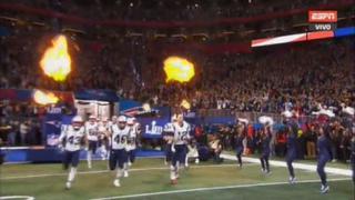 Super Bowl LIII: así salieron los Patriots y Rams al Mercedes Benz Stadium para la final de la NFL | VIDEO