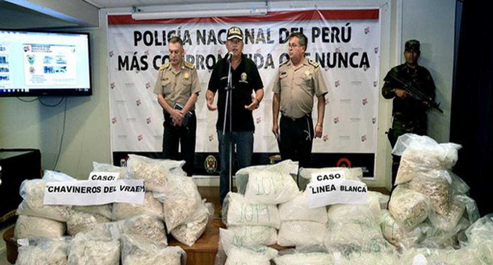 Policía decomisó droga en Ayacucho y Cusco. (Foto: Mininter)