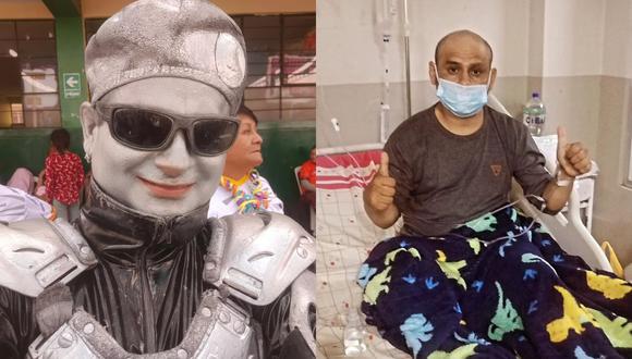Robotín enfrenta una difícil lucha en el hospital sin la visita de su familia. (Foto: Instagram)