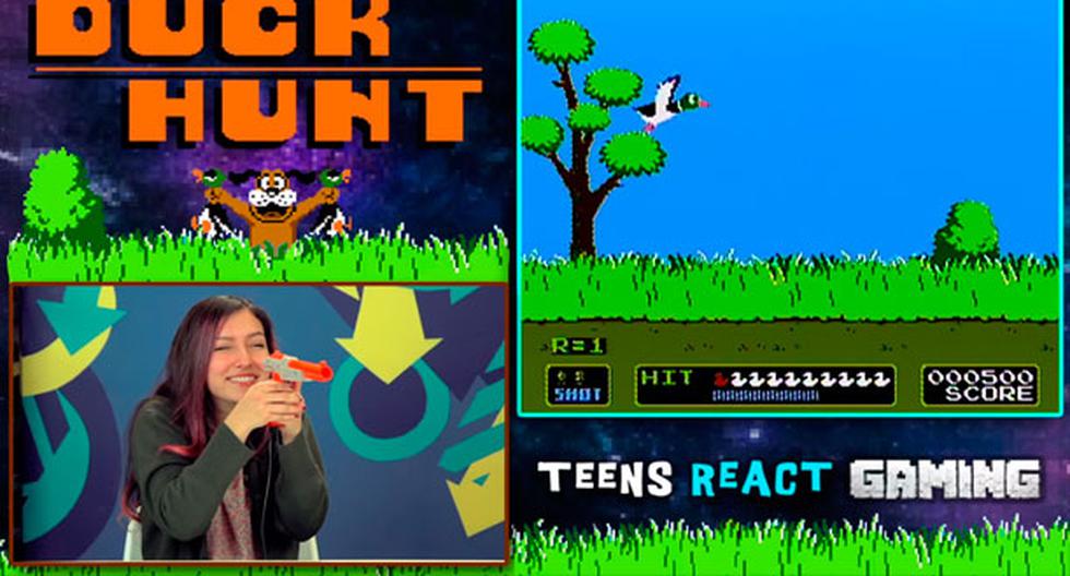 Duck Hunt se mostró como un juego muy entretenido. (Foto: Difusión)