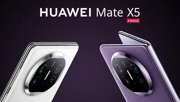 Huawei presentó su nuevo celular plegable Mate X5.