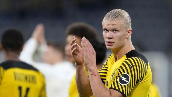 Erling Haaland presenta una lesión en la cadera y será baja en Borussia Dortmund. (Foto: Agencias)