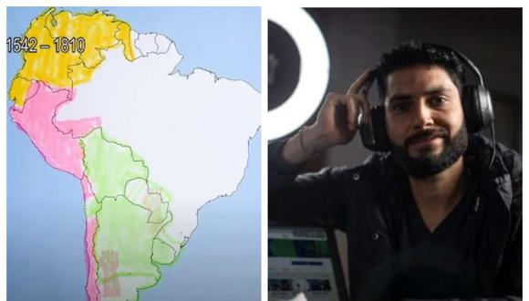 Sebastián Chumbe, más conocido en sus redes sociales como El Mapa de Sebas, ha realizado un vídeo denominado “La historia del Perú en 20 minutos [remake]”, en colaboración con el youtuber peruano, Hugox Chugox.