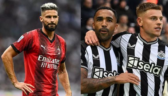 Milan vs. Newcastle EN VIVO y EN DIRECTO | Hora y dónde ver la Champions 2023