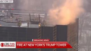 Tres heridos por incendio en la Torre Trump en Nueva York