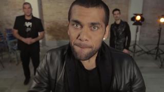 Dani Alves del Barcelona debuta como cantante (VIDEO)