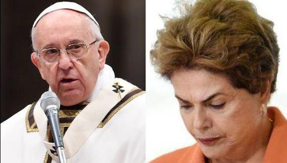 Papa Francisco pide rezar por Brasil en "este momento triste"