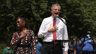 Bill de Blasio, el alcalde de Nueva York en sus horas más bajas ante las protestas por George Floyd