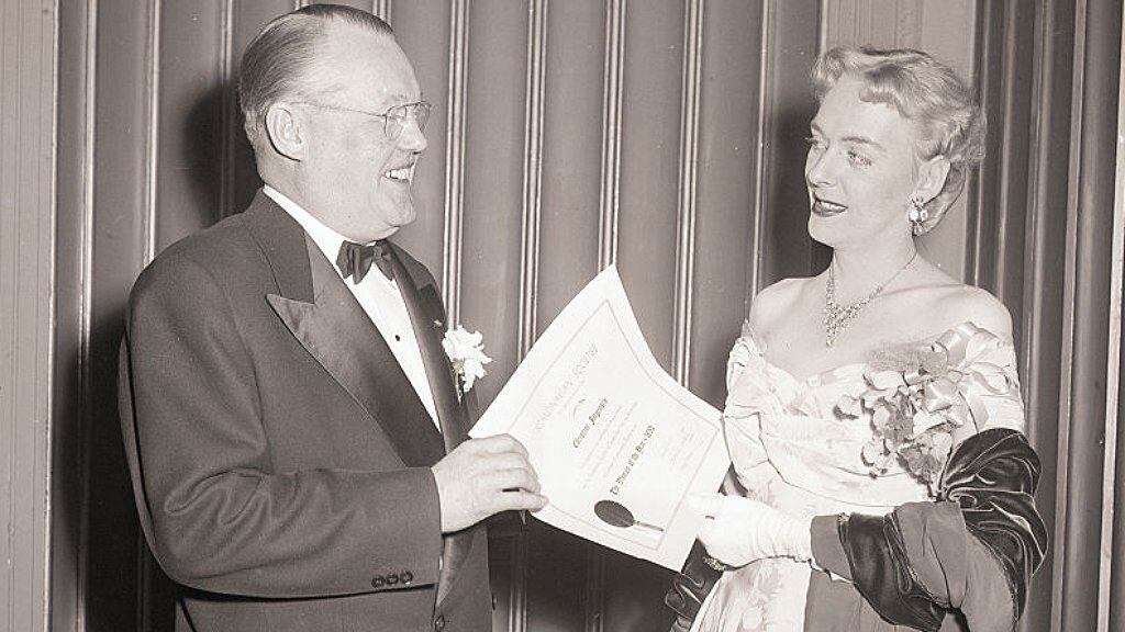 In 1953, the Scandinavian Society of New York presented her with a prestigious award, naming her 