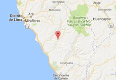 Perú: sismo de 4,1 se registró en Lima sin causar daños