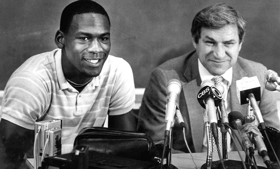 Michael Jordan fue alero de la Universidad de North Carolina| Foto: AP