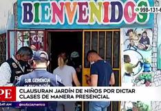 Carmen de la Legua: clausuran centro de estimulación temprana por dictar clases presenciales a más de 10 niños | VIDEO