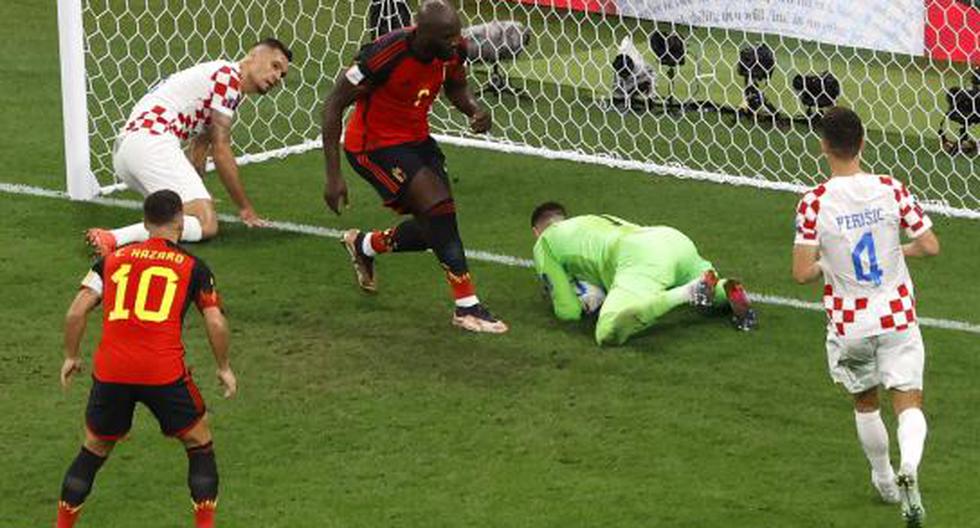 Lo mejor del partidazo Croacia vs. Bélgica. (Foto: EFE)