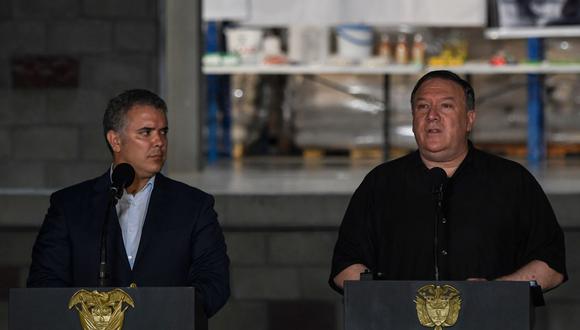 "Las declaraciones del secretario de Estado de EE.UU. se dan tan solo cuatro días después de que Donald Trump volviera a cuestionar los resultados de Colombia en la guerra contra las drogas". (AFP)