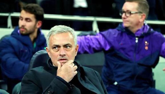 Jose Mourinho llegó hace poco al Tottenham, en reemplazo de Mauricio Pochettino. (Foto: AP)