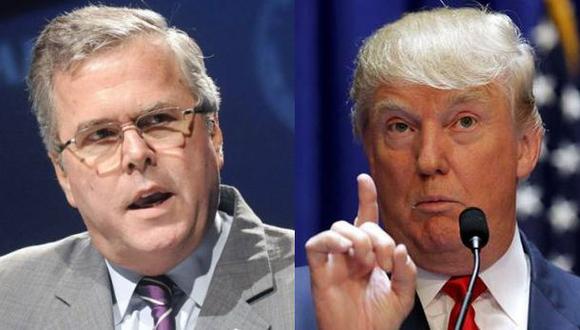 Jeb Bush repudió los dichos de Donald Trump sobre mexicanos