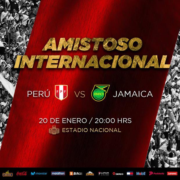 ¿Cuándo juega Perú vs Jamaica 2022?