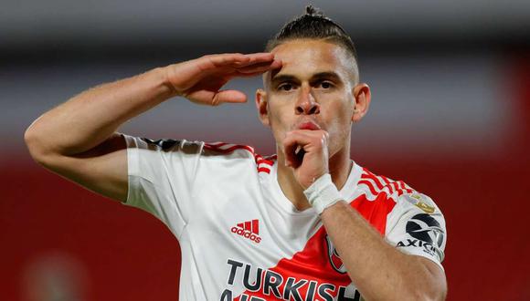 Borré finaliza contrato con River a fines de julio del presente año. (Foto: EFE)