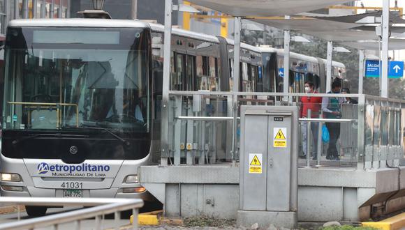 Las estaciones Castilla, Tacna y Jirón de la Unión del Metropolitano ya se encuentran funcionando, según informó la ATU. (Foto: Lino Chipana / GEC)