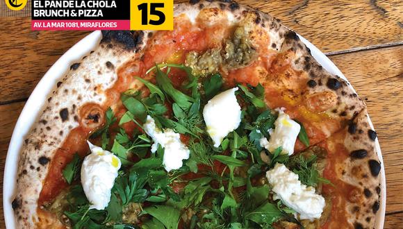 “Su pizza se aleja de lo convencional para trabajarse 100% con masa madre con fermentación natural de 72 horas”. (Foto: Paola Miglio / El Comercio)