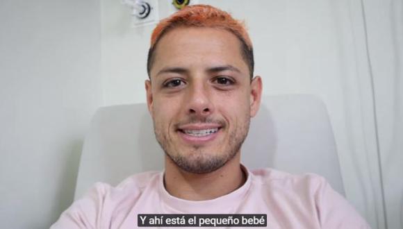 Dos semanas después de ser papá, Chicharito abrió su VLOG en YouTube.