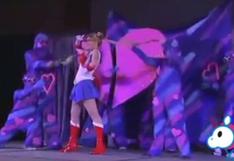 Facebook: la increíble transformación en vivo de Sailor Moon | VIDEO