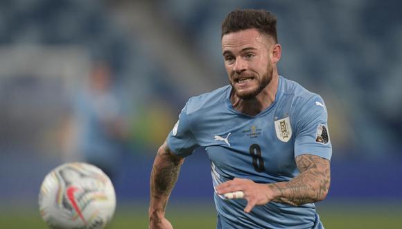 Nández es uno de los habituales titulares de la selección uruguaya en la que debutó en el año 2015. (Foto: AFP)