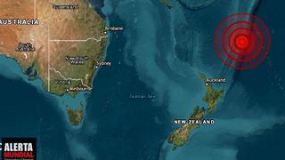 Un terremoto de magnitud 6,1 sacude las aguas en el norte de Nueva Zelanda