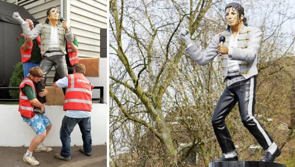 Entérate qué pasó con la estatua de Michael Jackson del Fulham