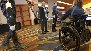 Robots portátiles ayudan a movilizarse a los paralíticos