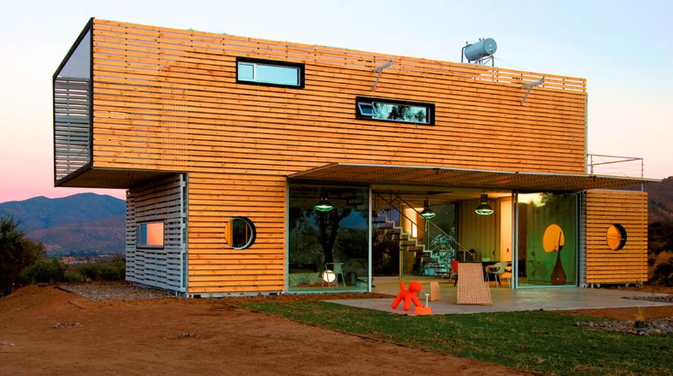 Reciclaje total: Esta casa fue construida con residuos en Chile | CASA-Y-MAS  | EL COMERCIO PERÚ