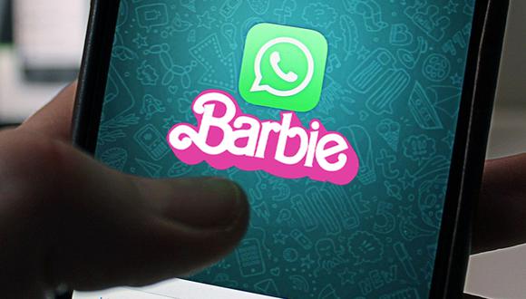 WhatsApp: así puedes activar el ‘modo Barbie’ en la app.