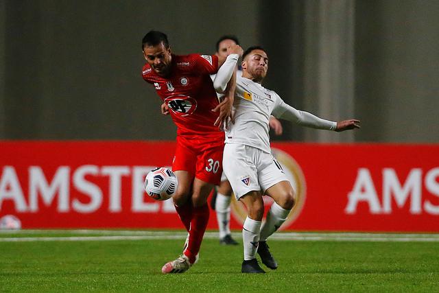 U. La Calera enfrentó a LDU por la Copa Libertadores