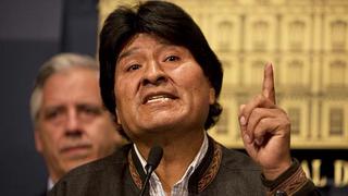 Evo: "Políticos que robaron en Bolivia van a quejarse a EE.UU."