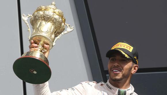 F1: Lewis Hamilton consiguió el Gran Premio de Gran Bretaña