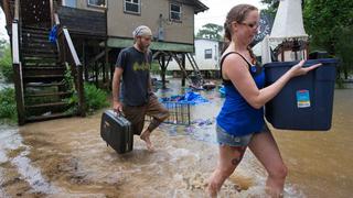 Lluvias torrenciales azotan Luisiana, Mississippi y Alabama
