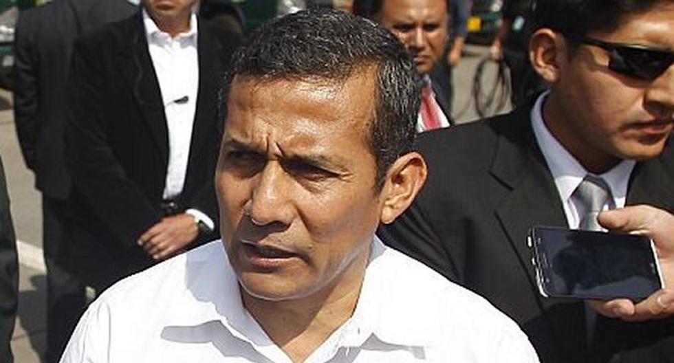 Ollanta Humala sale en defensa de Nadine Heredia. (Foto: El Comercio)