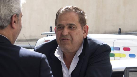 Alonso Ancira, titular de Altos Hornos de México, en los tribunales de Palma de Mallorca el 29 de mayo de 2019 tras ser detenido en la isla española. (Foto: STR / AFP)