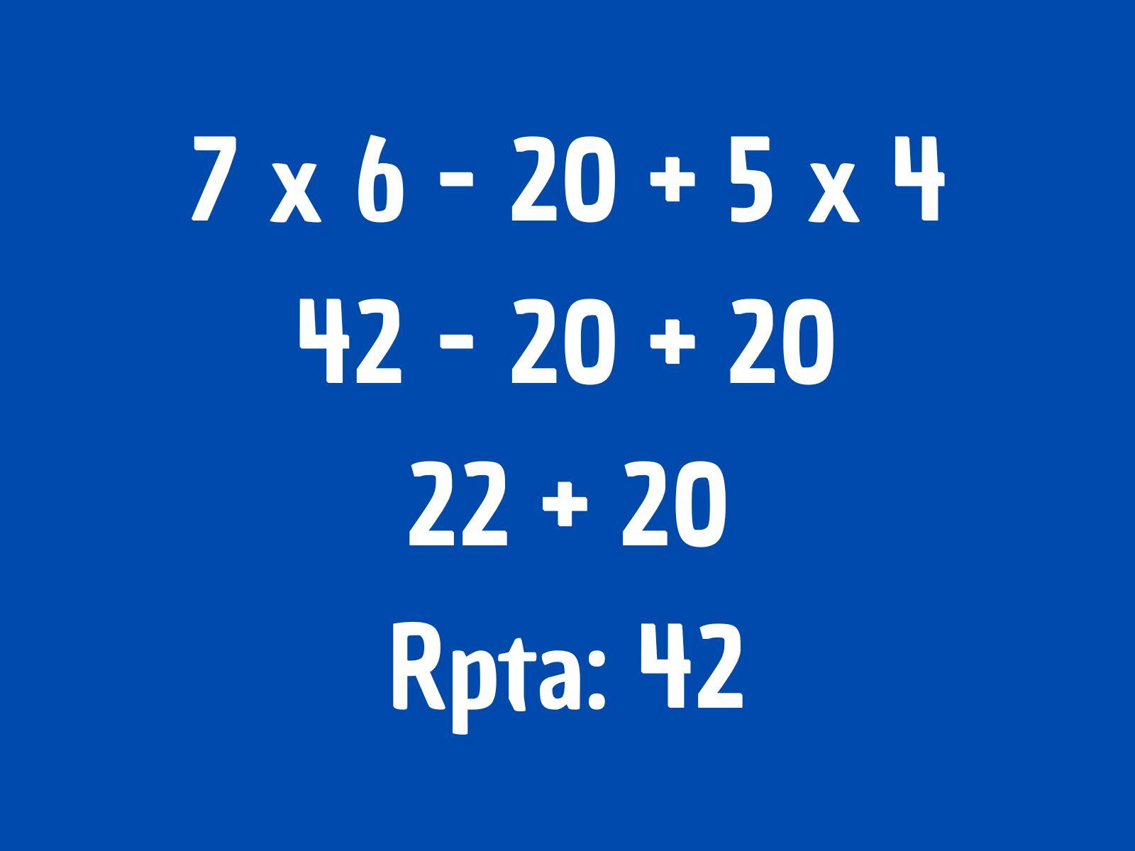 Reto matemático: ¿Te pareció demasiado sencillo solucionar este problema o sientes que fue complicado? (Creación: Mag)