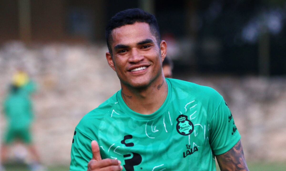 Anderson Santamaría es nuevo jugador de Santos Laguna. (Foto: Santos Laguna)