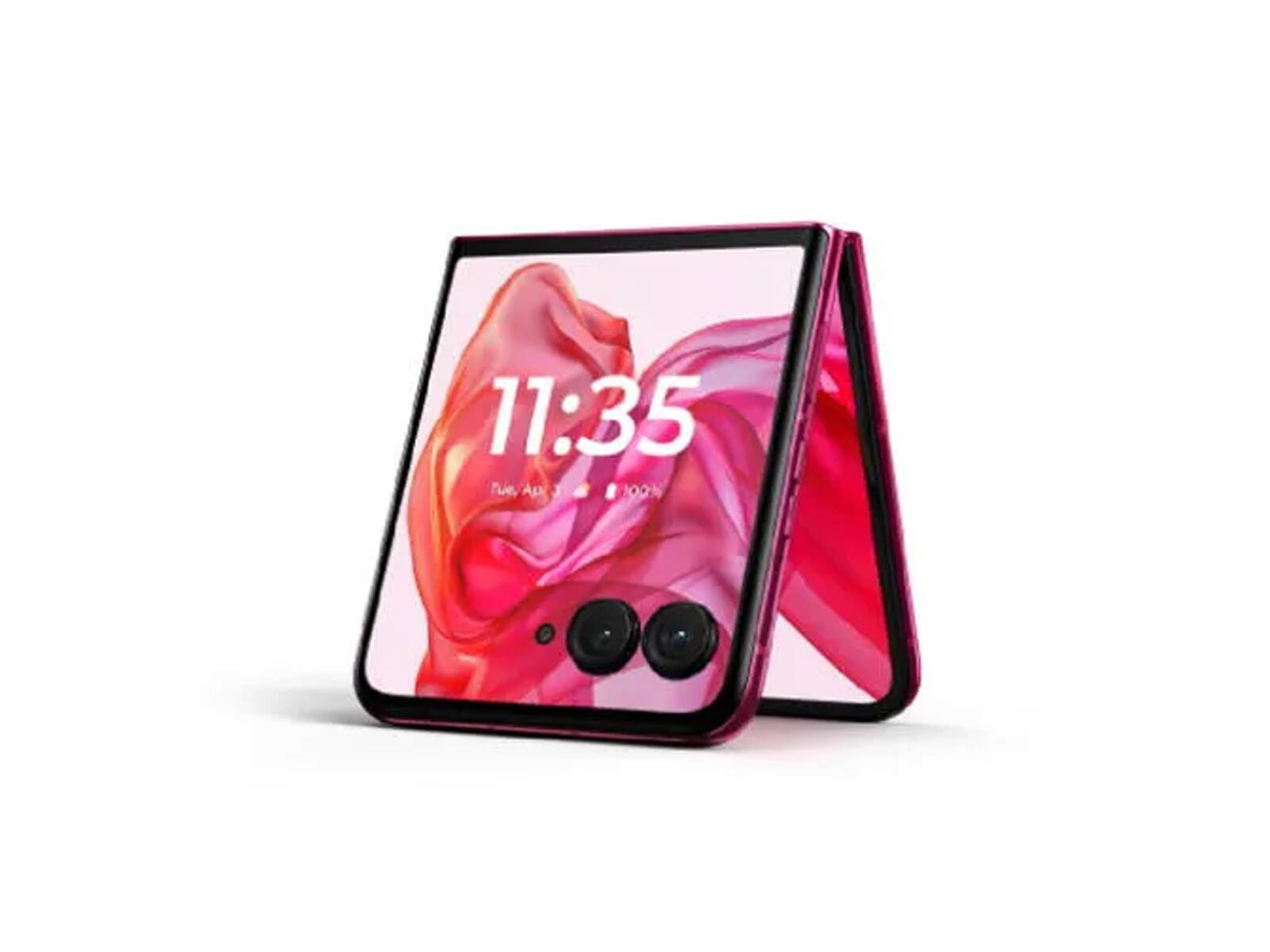 MOTOROLA | El Motorola Rarz 50 viene con pantalla externa más grande. (Foto: Motorola)