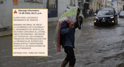 Alerta Sismate: Senamhi advierte lloviznas e incremento de vientos en la costa