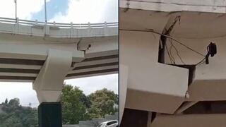 Terremoto en México: cierran puente dañado por el potente sismo de magnitud 7,7 
