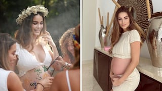 Laura Spoya sorprendió con ritual para festejar nacimiento de su hija