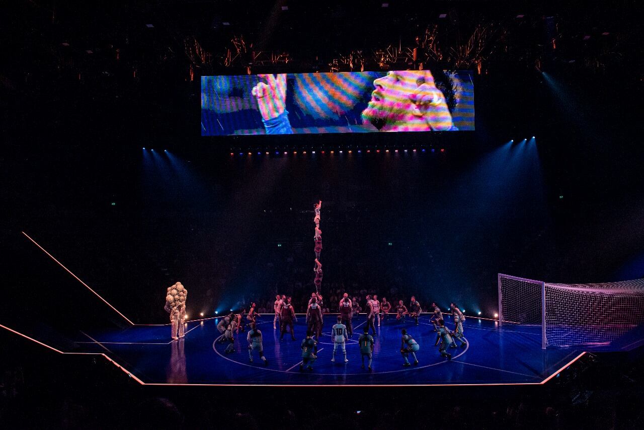 Números extraordinarios en Messi10 by Cirque du Soleil. (Foto: Difusión)