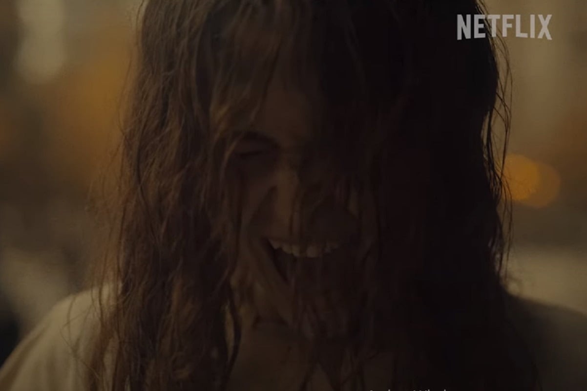 Andrea Barrado como Saioa Blanco en la película española "Infiesto" (Foto: Netflix)